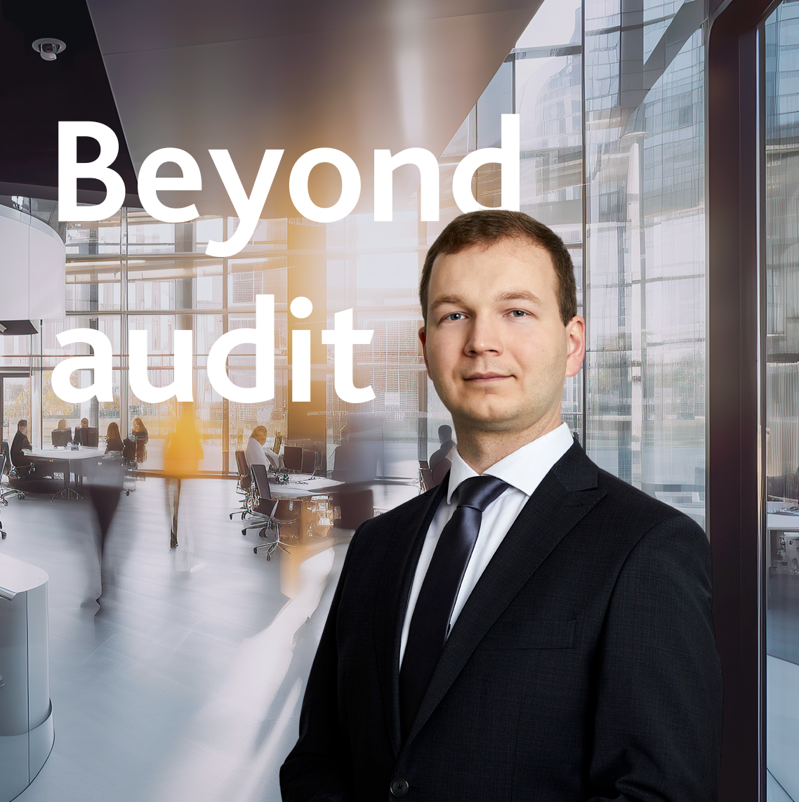 čo robí audítor, poradenstvo pri reorganizácii podniku, implementácia IFRS, dátová analytika vo financiách, forenzná analýza, mystery shopping, compliance audit, interné kontrolné procesy